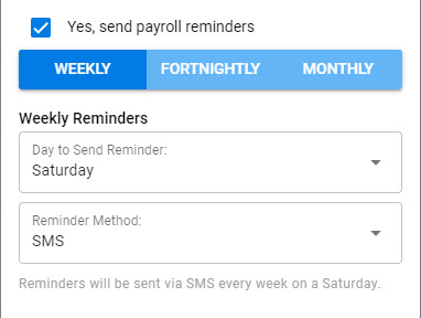 STP reminders